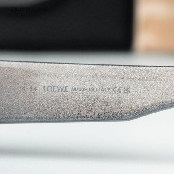 Loewe Women Sunglasses Grey Silver Mirror Rectangle LW40033I 05X NEW AUTHENTIC - Picture 7 of 15
